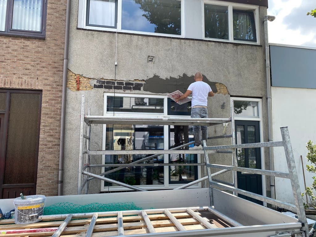 Stucwerk project 21